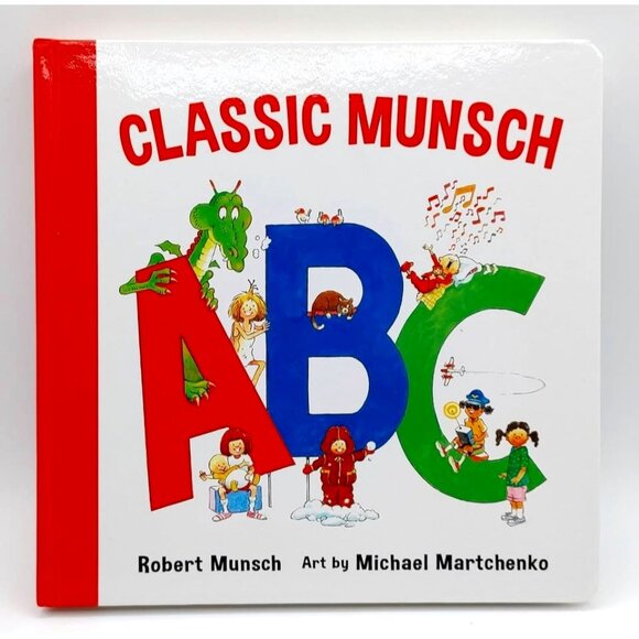 Classic Munsch ABC Large Board Book - Picture 1 of 3